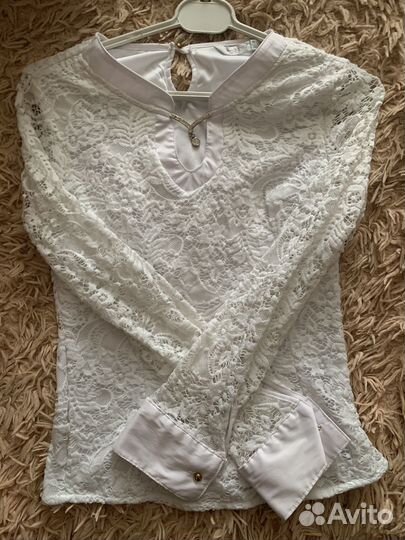 Блузка школьная для девочки