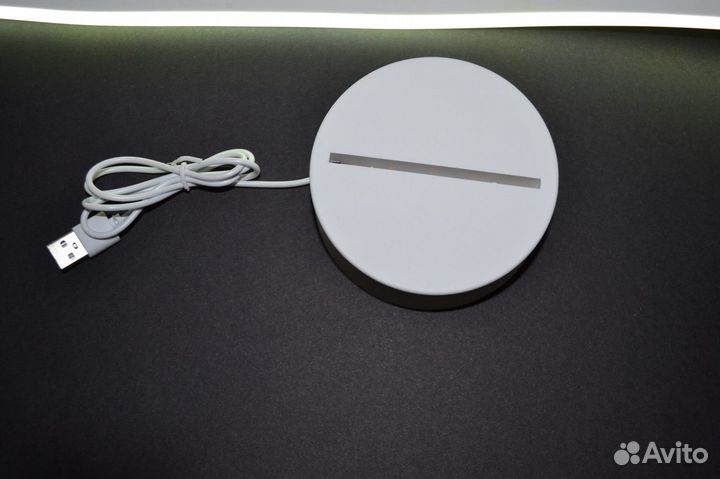 3D светильник Ночник Эйфелева башня/ Олень/подарок