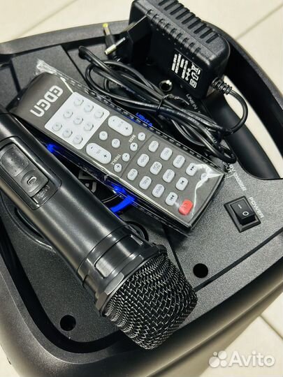 Блютуз колонка мощная большая eden 800W