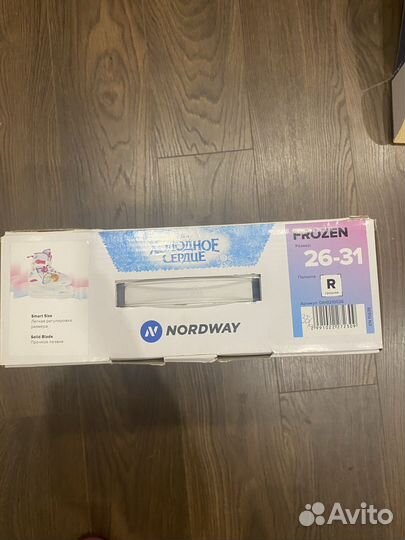 Коньки раздвижные nordway frozen р.26-31