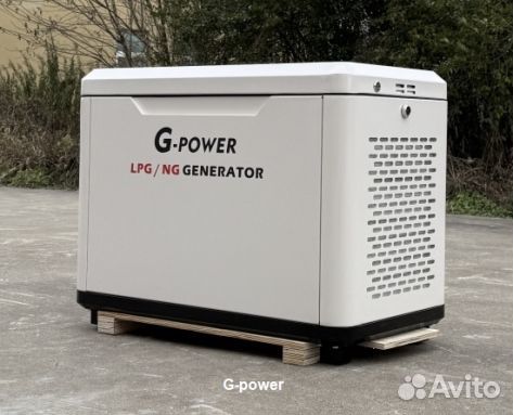 Газовый генератор 9 kW G-powerSL9000SE3 с постоянн