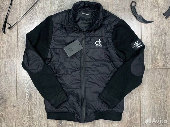 Весенняя куртка calvin klein 46 размер