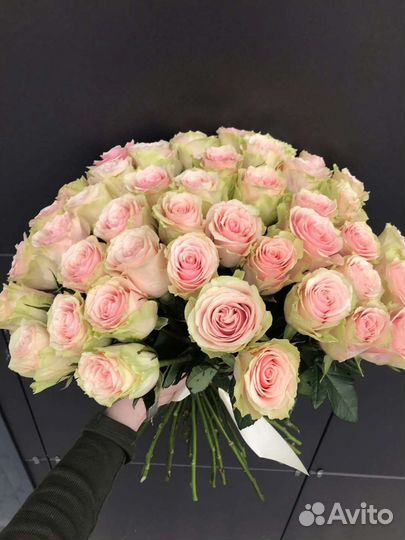 Цветы розы букет