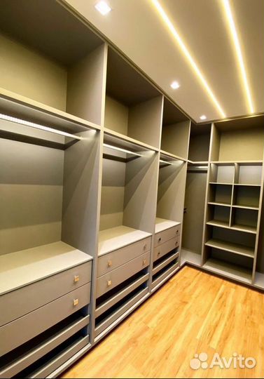 Гардеробная система по индивидуальным размерам