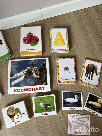 Обучающие карточки по методике Домана