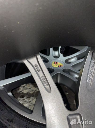 Оригинальные диски porsche cayenne 4шт r21