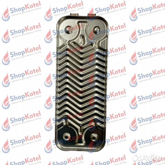 Теплообменник гвс 16 пластин U072-24K/28 Gaz 6000