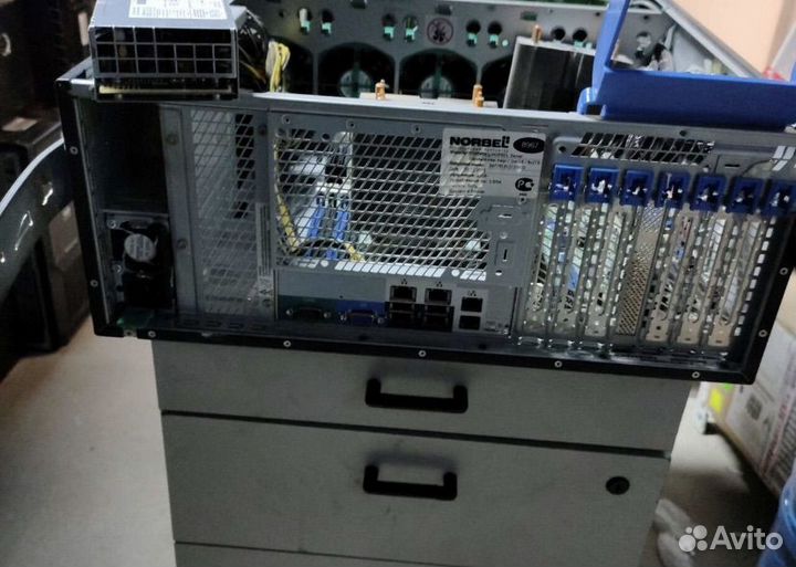 Сервер на xeon e5-2620 v.2, 8gb, x7 1tb, 750w