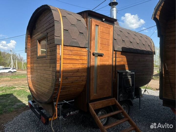 Аренда Мобильной бани на колесах.Новая