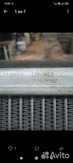 Радиатор отопителя hyundai