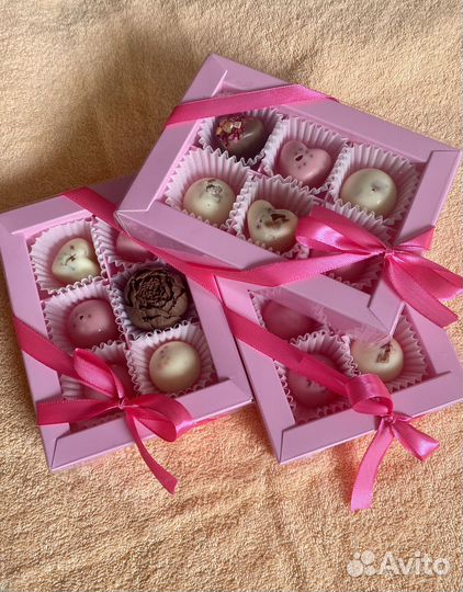 Шоколадные конфеты ручной работы