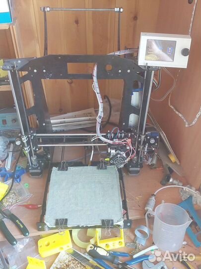 3d принтер Prusa i3 steel самосборный