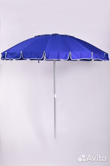Зонт пляжный, солнцезащитный 2.5 м 16 спиц