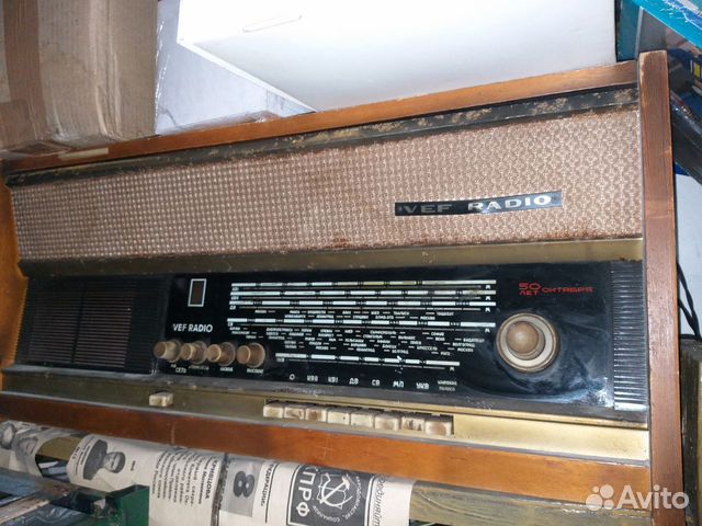Ламповый радиоприемник VEF radio