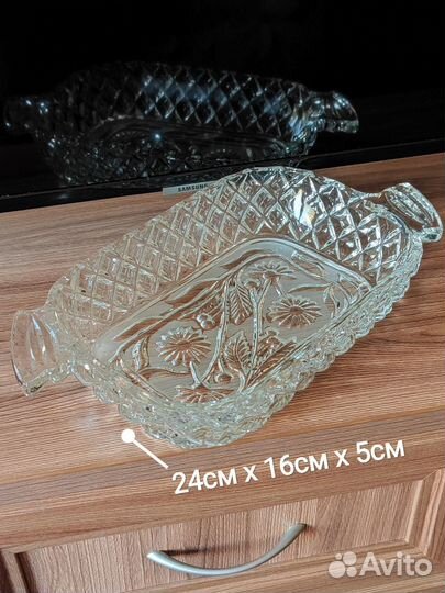 Хрусталь. Стопки, салатники, вазы