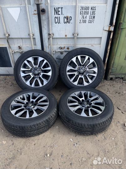 R19 Dunlop Grandtrek AT25 265/55, PCD 6x139.7 DIA 106.1