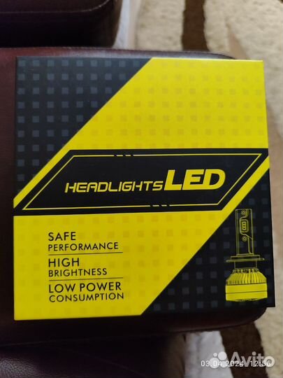 Продам LED лампы h4