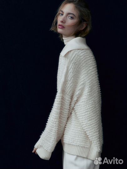 Свитер поло Massimo Dutti