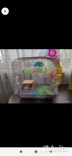 Клетка для хомяка бу