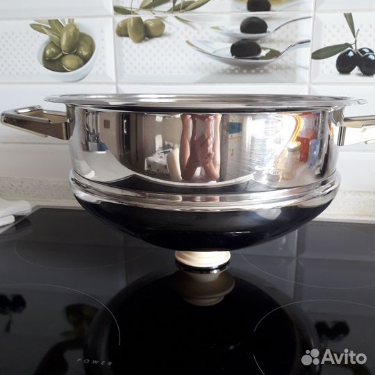 Сотейник Zepter, объем 4,9 л, диаметр 28 см