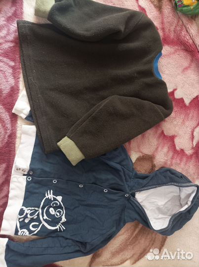 Детские вещи пакетом на мальчика 86 92