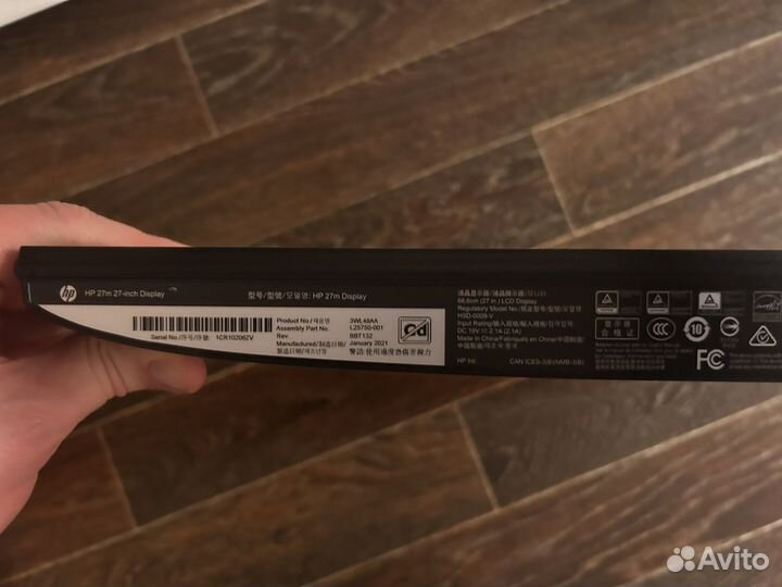 Монитор hp 3wl48aa 27 дюймов