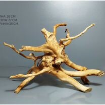 Коряга для аквариума паучий корень 26*25*27 вк111, Зеленоград