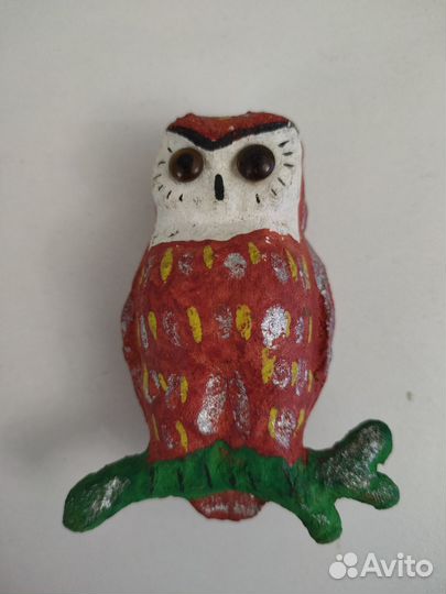 Ватные елочные игрушки СССР