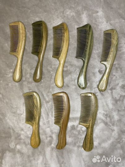 Расческа Бакаут (Зеленый сандал)