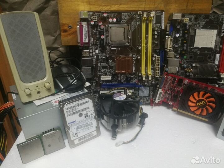 Пк Лутбокс - Комплектующие на разбор