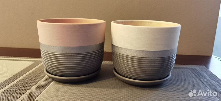 Цветочные горшки бу