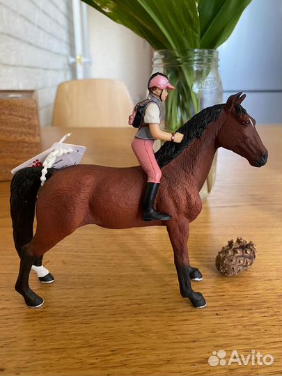 Лошадь новая Морган Mojo+ наездник