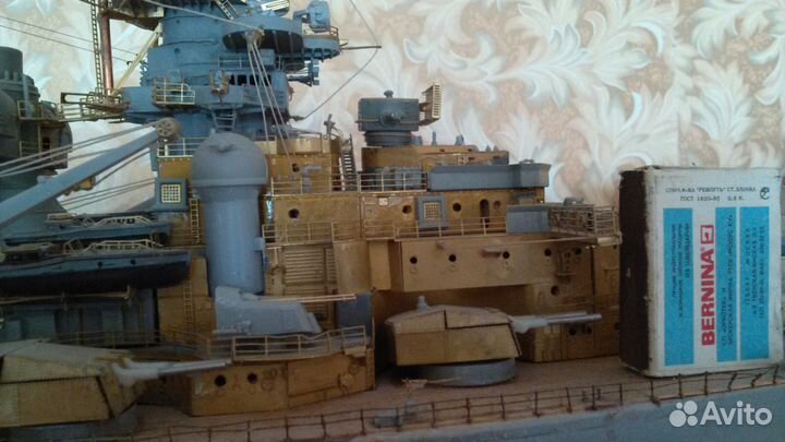 Модель линкора бисмарк