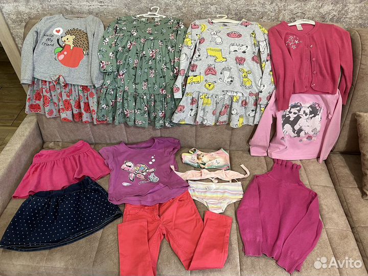 Пакет вещей на девочку