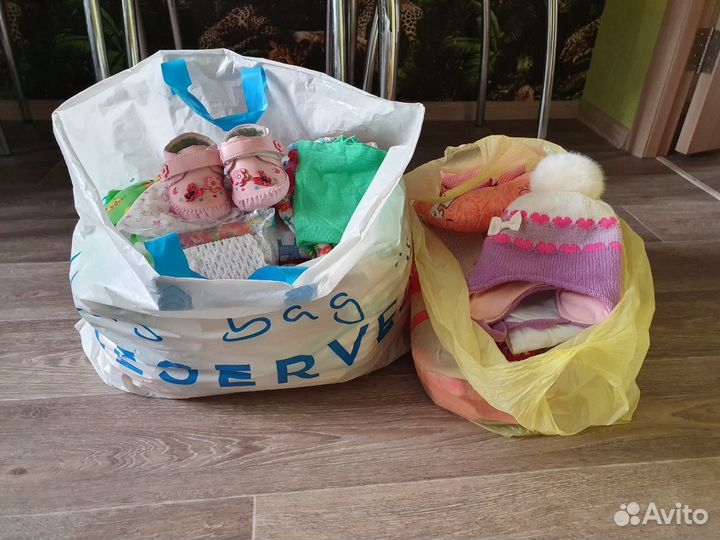 Вещи пакетом отдаю от 0 до года