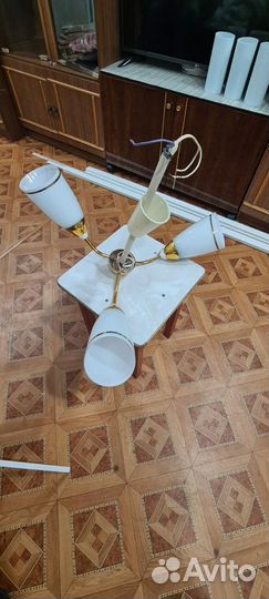 Люстра потолочная бу