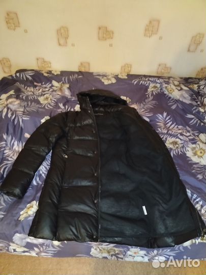 Пуховик зимний мужской удлиненный