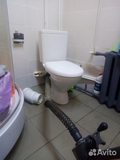 Устранение засоров в унитазе, раковине, прочистка