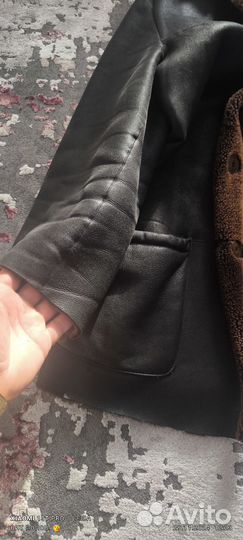 Дубленка натуральная мужская короткая