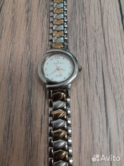 Часы Romanson gissel оригинал позолота 23К