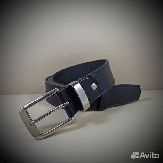 Кожанный ремень ручной работы