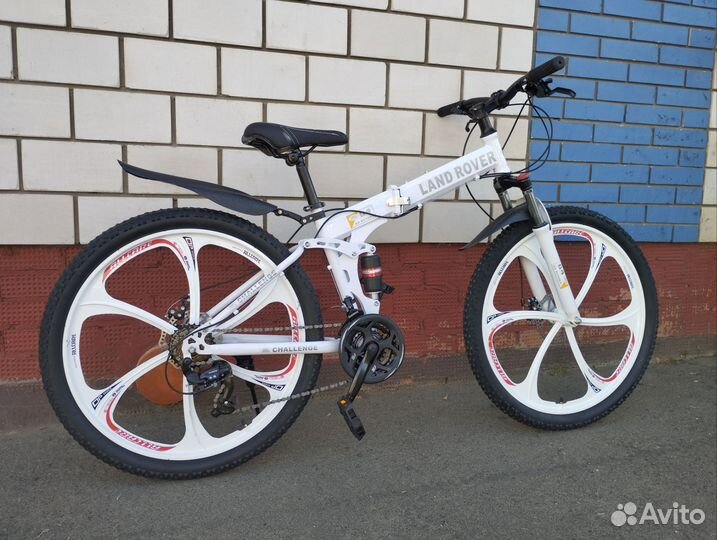 Велосипед 26 литые диски /рама складная рама