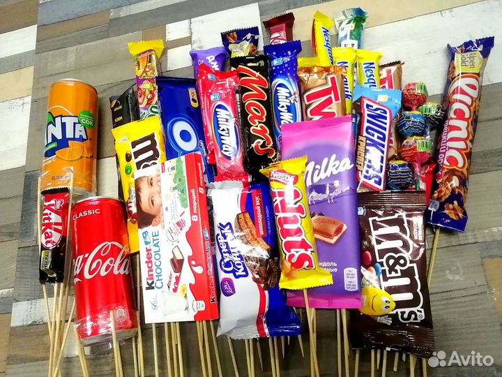 Сладкие букеты