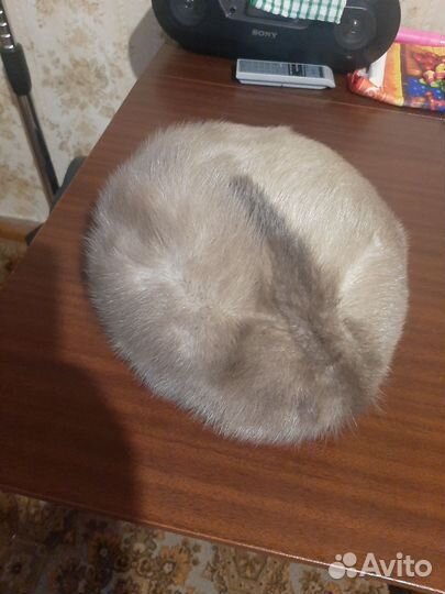 Шапка норковая женская