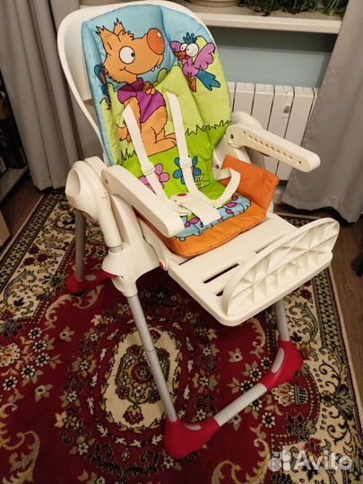 Стульчик для кормления Chicco Polly 2-in-1
