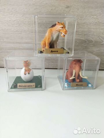 Фигурки Ледниковый период Игрушки в кубиках