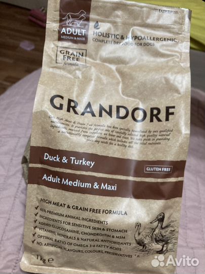 Корм для собак grandorf