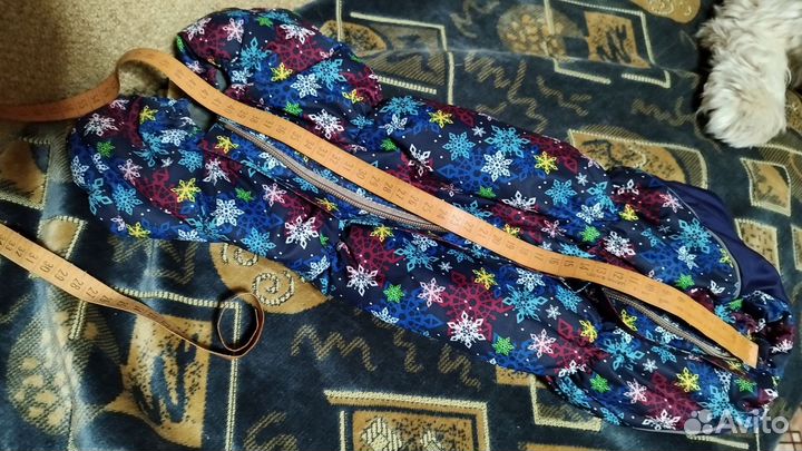 Дождевик утепленный для собаки