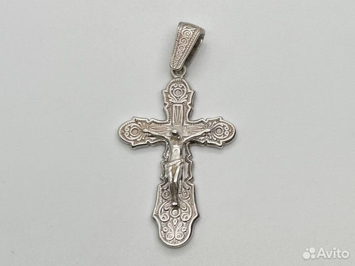 Серебряный крест 925 пробы