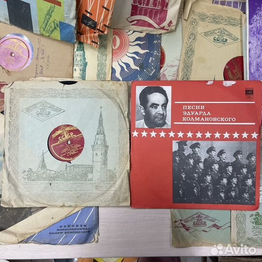 Грампластинки пластинки патефонные 24 шт СССР